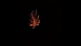 Electric ignitor,firework shell 2'' test