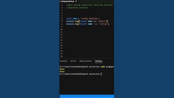Most tricky javascript interview question || #interview #javascript