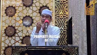 Sepatah kata dari Ustadz Salim Ghazali, malam terakhir Ramadhan bersama Ustadz di Masjid Roadah