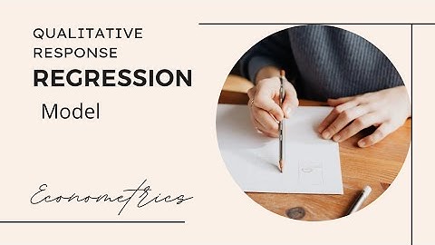 Qualitative Response Regression Model in Independent Variables