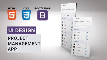 New Project Management App - Speed Coding Bootstrap Template