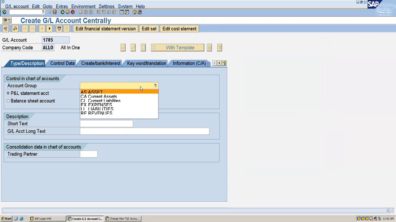 Balance Sheet Reconciliation In Sap