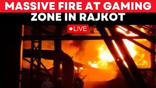 Gujarat Fire News Live | Massive Fire In Gaming Zone At Rajkot | Rajkot TRP Game Zone Live