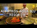 ОБЗОР ОТЕЛЯ Albatros Aqua Blu Resort 4* ХУРГАДА. УЖИН