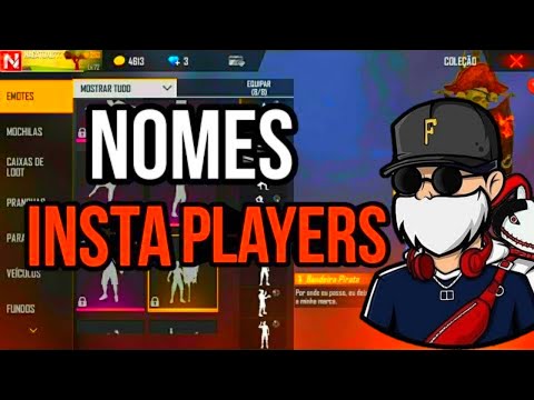 TOP 30 MELHORES NOMES MASCULINOS PARA COLOCAR NO FREE FIRE!!! SÓ