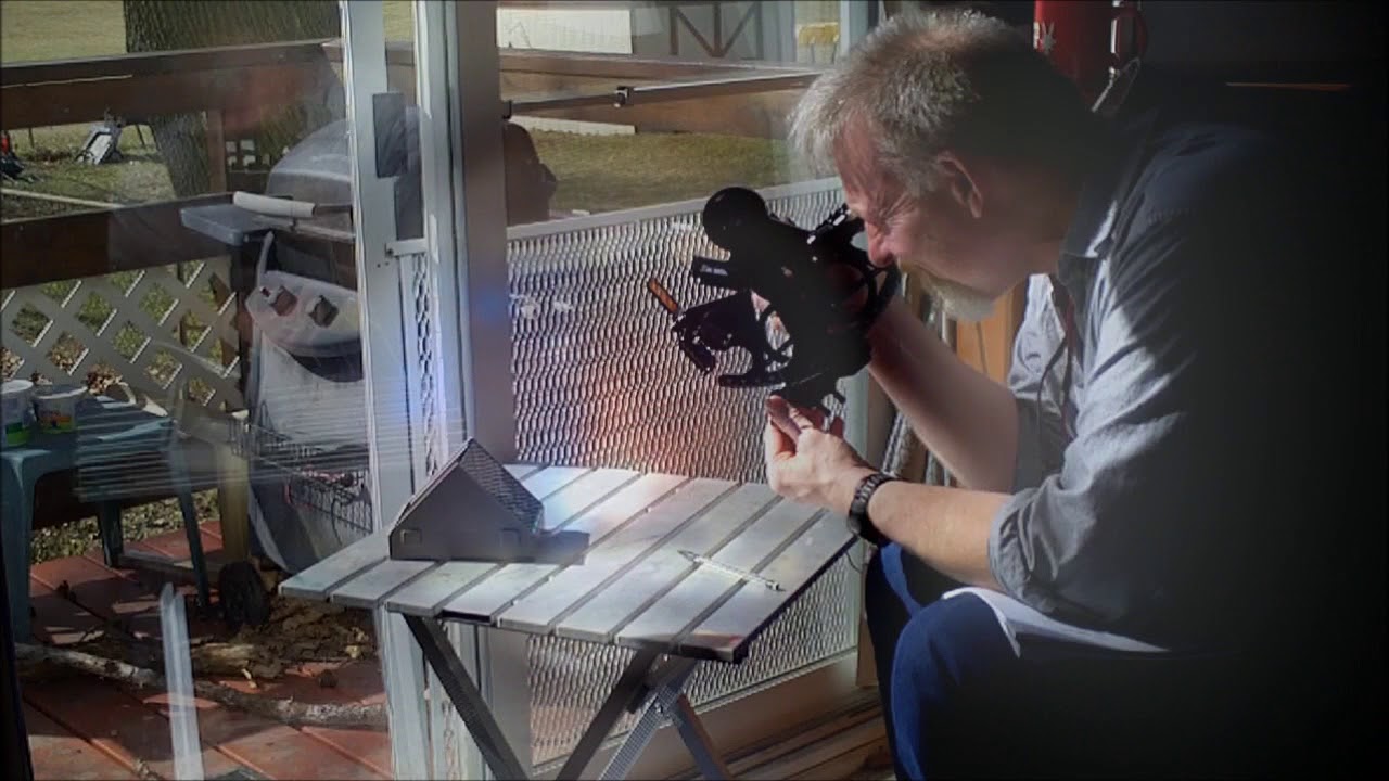 Davis Mk 3 and MK 15 plastic sextant comparison - YouTube