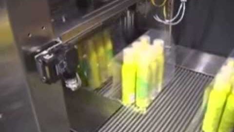 Shrink Wrapping Machine for Aerosol Cans