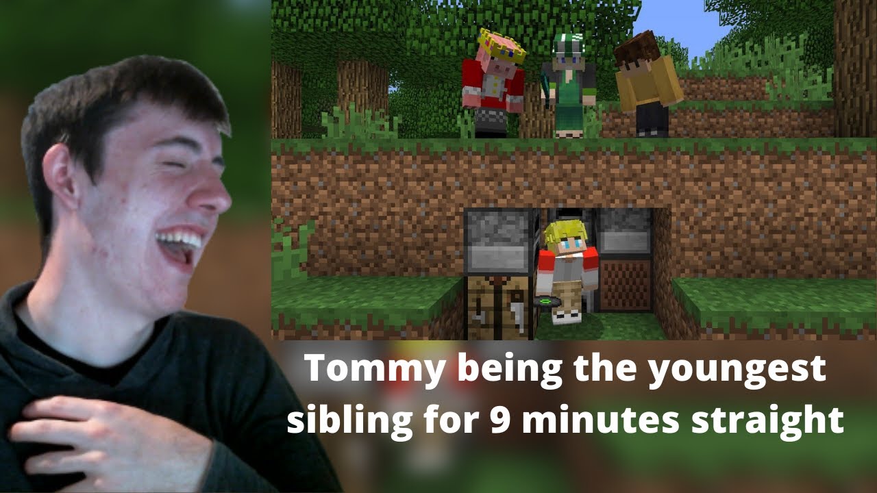SIMPLY HILARIOUS | Tommy being the youngest sibling for 9 minutes straight - REACTION