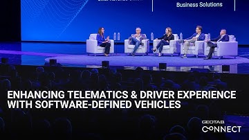 How Software-Defined Vehicles Are Enhancing Telematics & the Driver Experience | Geotab Connect 2024