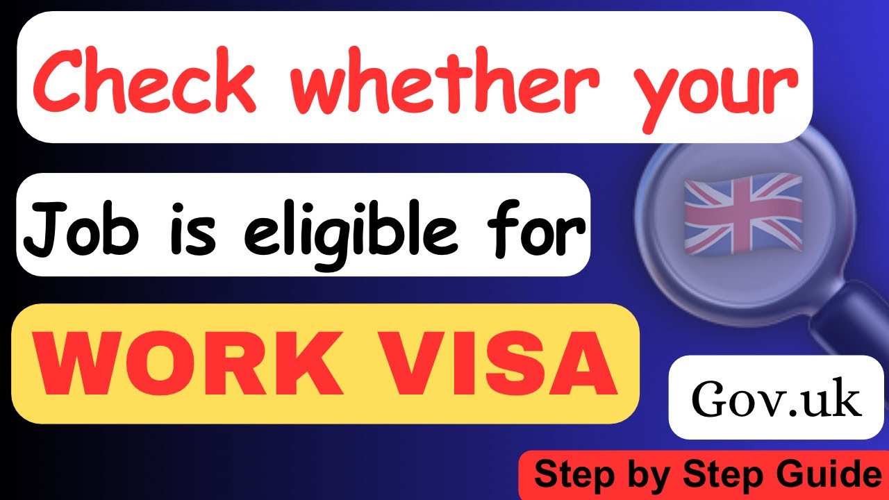 UK skilled worker visa 2025 | eligible and ineligible occupations | full guide