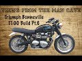 Triumph Bonneville T100 Build Pt 6 - seat, shifter, side pods & more!