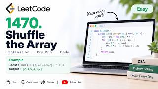 LeetCode 1470 | Shuffle the Array | Java | Easy
