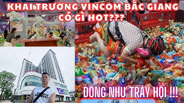 Review Tất Tần Tật Vincom Bắc Giang - Chốn Ăn Chơi Mới Nổi của Bắc Giang  | Long Quý TV