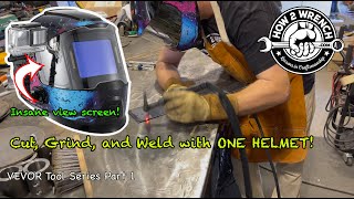 Best view welding and grinding helmet! Vevor Welding helmet review #weldinghelmet #vevor Part 1