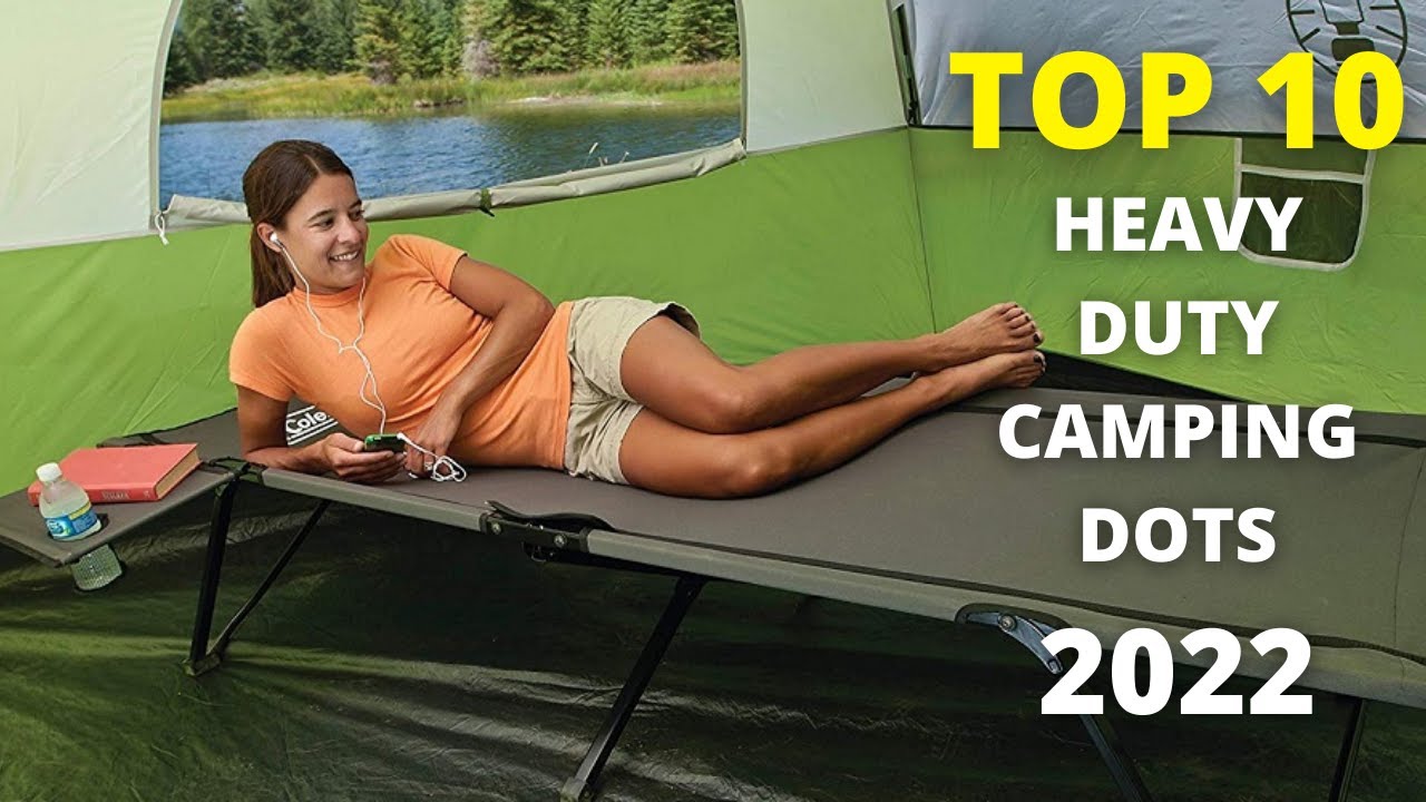 TOP 10: Best Camping Cot Heavy Duty 2022 | Camping Cots for Adults