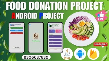 Food Donation Application food donation app project with source code food donation app