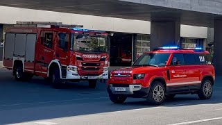 [LKW-Brand Autobahn] ELF + 2. Gruppe BF Innsbruck - Einsatzfahrt