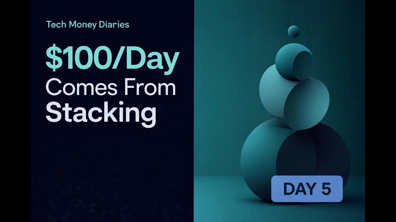 Why $100 a Day Usually Comes From Stacking, Not One Job