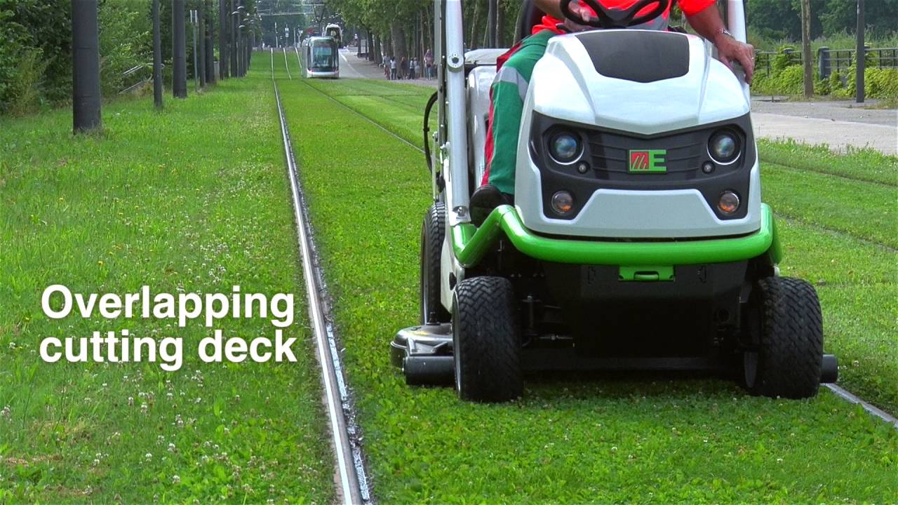 ETESIA - New ride on mower BUFFALO 124 The large area specialist