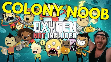 Oxygen Not Included | Noob Building a Colony in Space | Survival Management