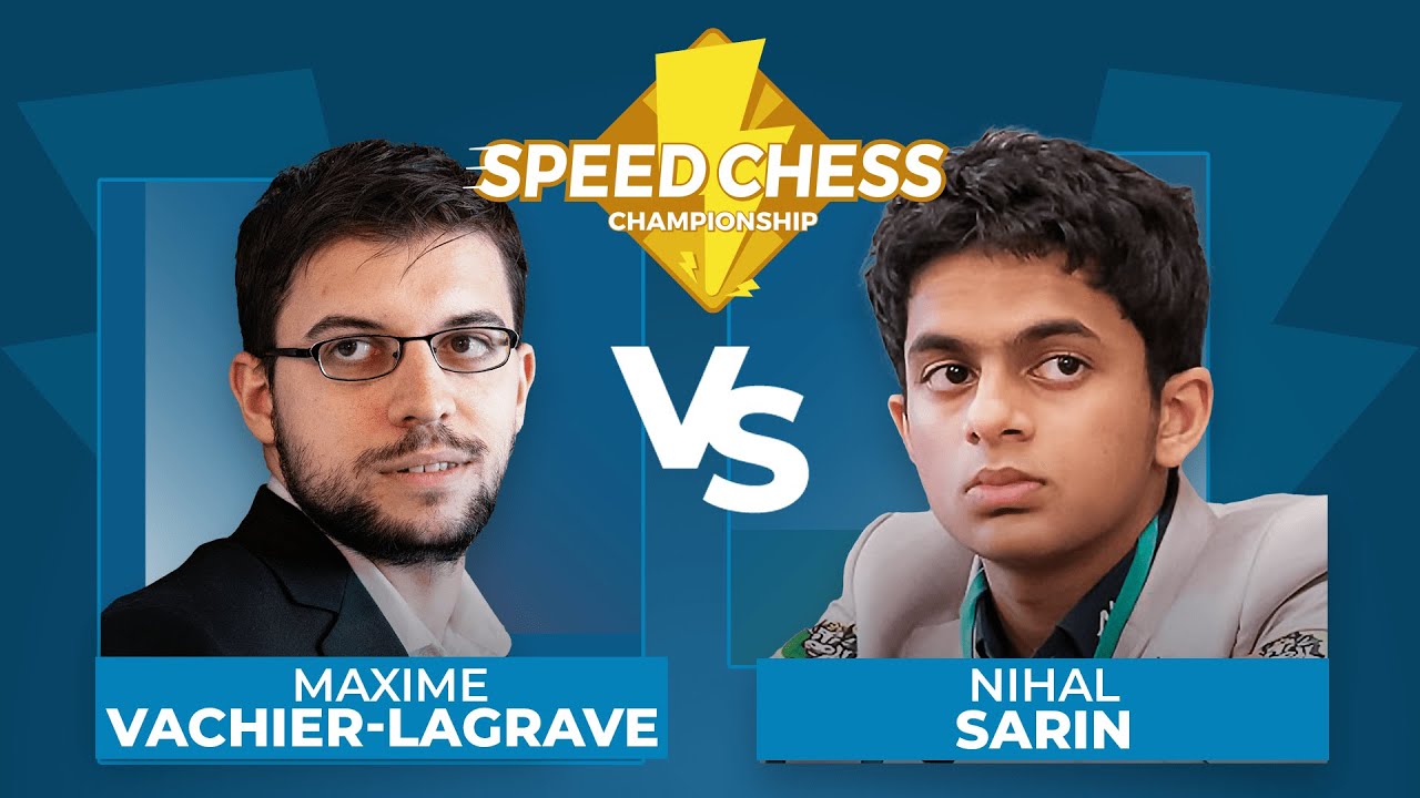 MVL Beats Sarin In Speed Chess Opening Match 