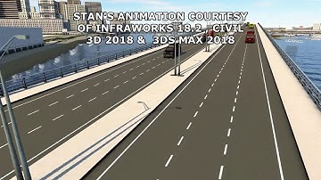 Stan Infraworks/3ds max animation
