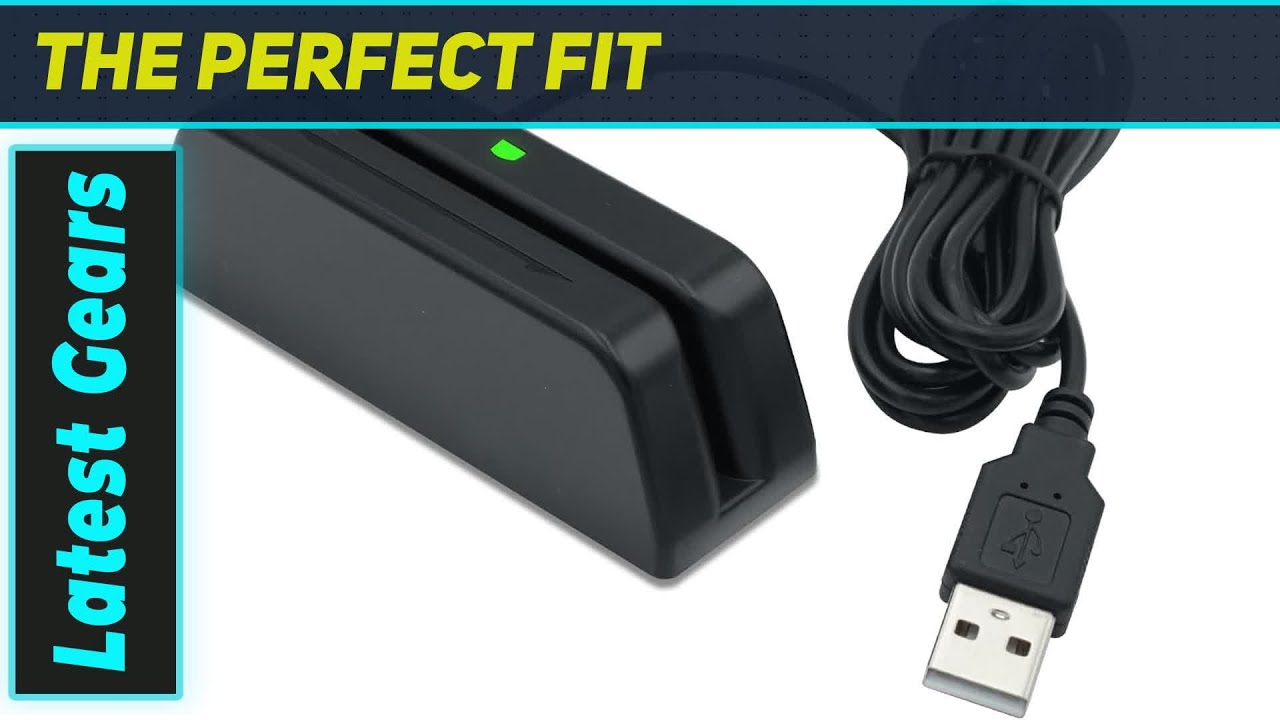 MSR123 Magnetic Stripe Reader: The Ultimate Swiper for Quickbooks & POS