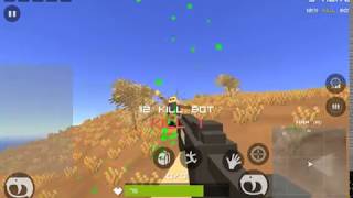 Grand Pixel Royale Battlegrounds Mobile Battle 3D - Gameplay mobile screenshot 1