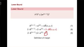 Violation Analysis for Structured Perceptrons