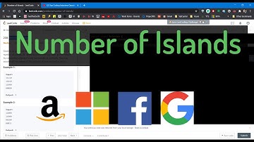 Number Of Islands | LeetCode | Top Coding Interview Questions | Amazon | Microsoft | Facebook