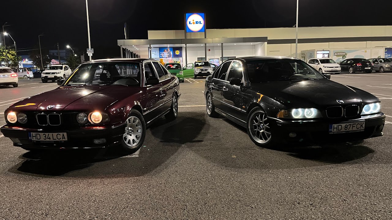 29* BMW e34 vs BMW e39. Pe care l-ai alege? - YouTube