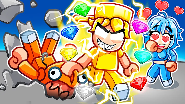 I Became SUPER GARA to GET my GIRLFRIEND BACK in Roblox Strongest Battlegrounds