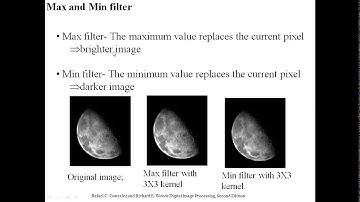 Lecture 3 2 medical image enhancement linear and non linear filters mean Gaussian min max median