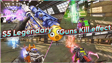 Codm Season 5 Mythic FFAR 1 & legendary guns kill effect with inspection 🔥| Season 5 codm