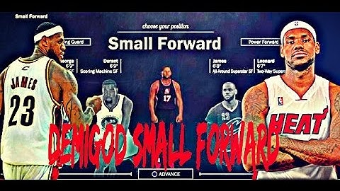NBA 2K17 BEST SMALL FORWARD BUILD - HOW TO CREATE A DEMIGOD SMALL FORWARD IN 2K17!!