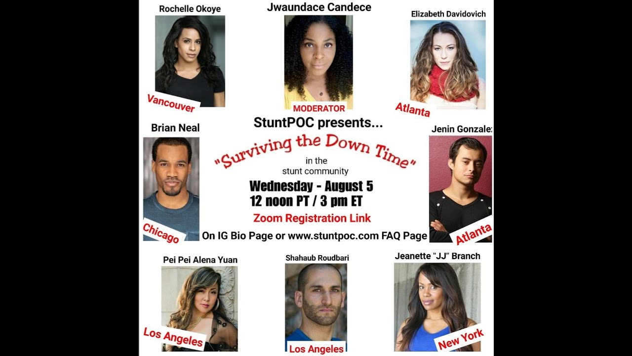StuntPOC presents ... "Surviving the Downtime" in Stunts