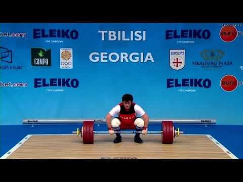 GIORGI CHKHEIDZE / გიორგი ჩხეიძე - 2015 European Weightlifting Championships