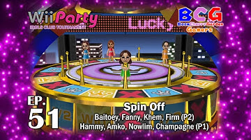Wii Party Idols Club Tournament Ep 51 Spin Off - Game 05 (P2) - Game 06 (P1)