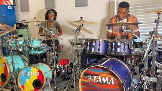 UNBELIEVABLE TAMA Drum Session will have you dancing | Cami & Tosin Aribisala Nigerian Drum Master