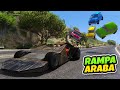 Rampa Araba ile Trafikteki Arabaları Havaya Uçuruyoruz - GTA 5