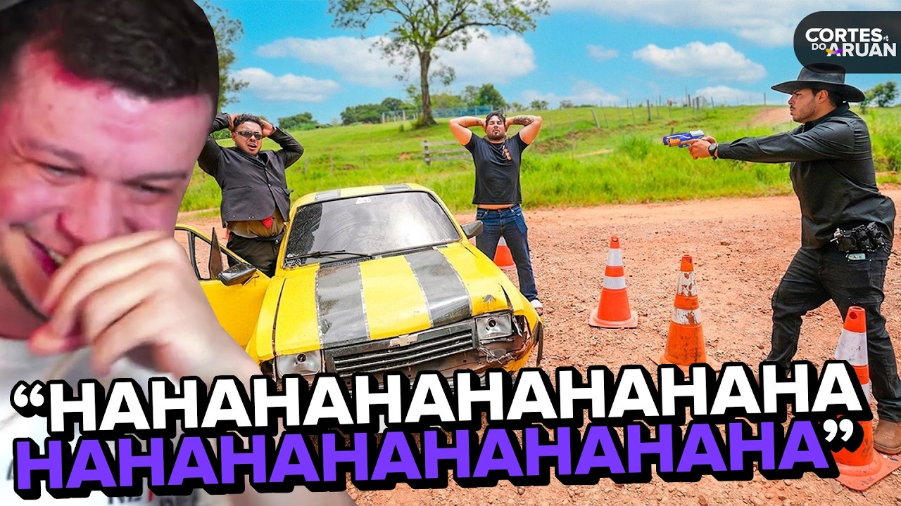 🚨🤣 O DELEGADO RENATO GARCIA FEZ UMA BLITZ NA FAZENDA BLACKSTONE! - Cortes do Aruan