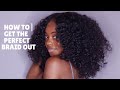 How to | Braidout on natural hair