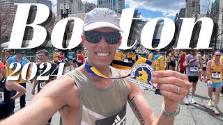 MY 2024 BOSTON MARATHON EXPERIENCE