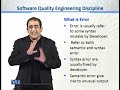 CS611 Software Quality Engineering Lecture No 11