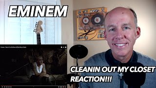 PSYCHOTHERAPIST REACTS to Eminem- Cleanin Out My Closet