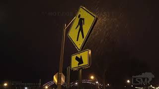 02-10-2021 Memphis, TN - Ice Storm Warning - Slick Bridges - Ice Accumulations Downtown