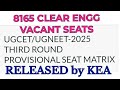 KCET: 8165 ENGINEERING SEATS ARE AVAILABLE FOR THIRD ROUND COUNSELLING | SEAT MATRIX RELEASED BY KEA
