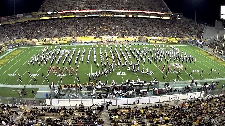 2015 ASU Marching Band - Halftime Performance (Oct 10)