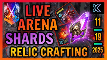 Raid: Shadow Legends - TUЯ KruYseN & Abit Live Arena + Void Pulls + Relic Crafting
