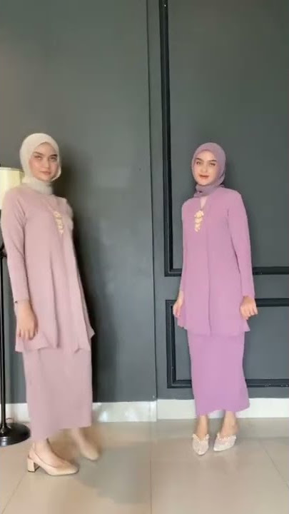 Inspirasi Baju Yang Bisa Dipakai Beberapa Acara dengan Baju Kurung Melayu super Cantik #shopeehaul